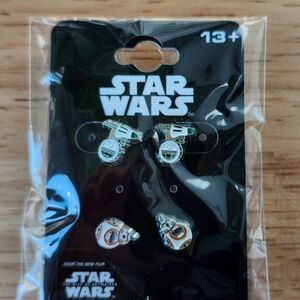 Star Wars BB-8 and R2-D2 Earrings